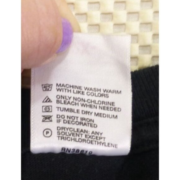 Tony Stewart Racing Black Graphic T-Shirt 2X Anvil Pre-Shrunk Cotton Short Sleev - Picture 5 of 7